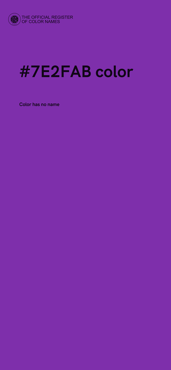 #7E2FAB color image