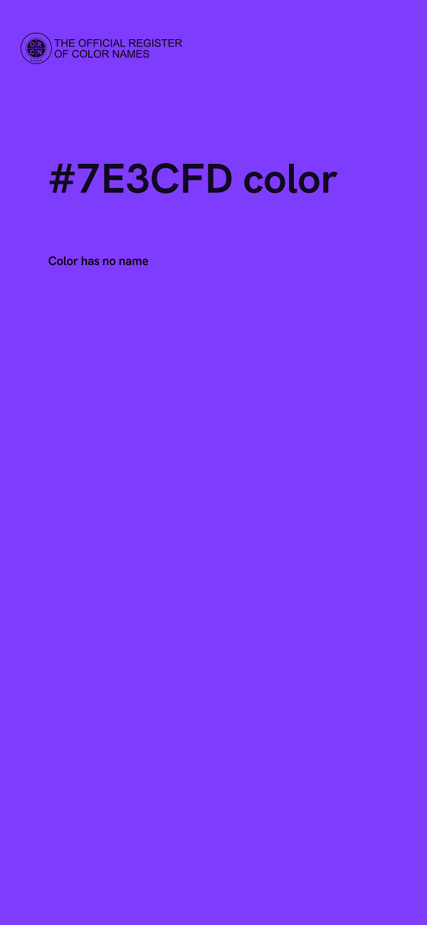 #7E3CFD color image