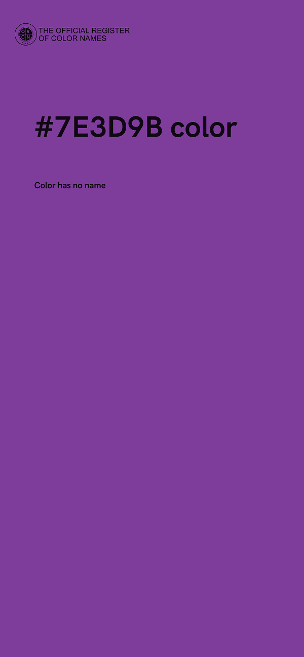 #7E3D9B color image