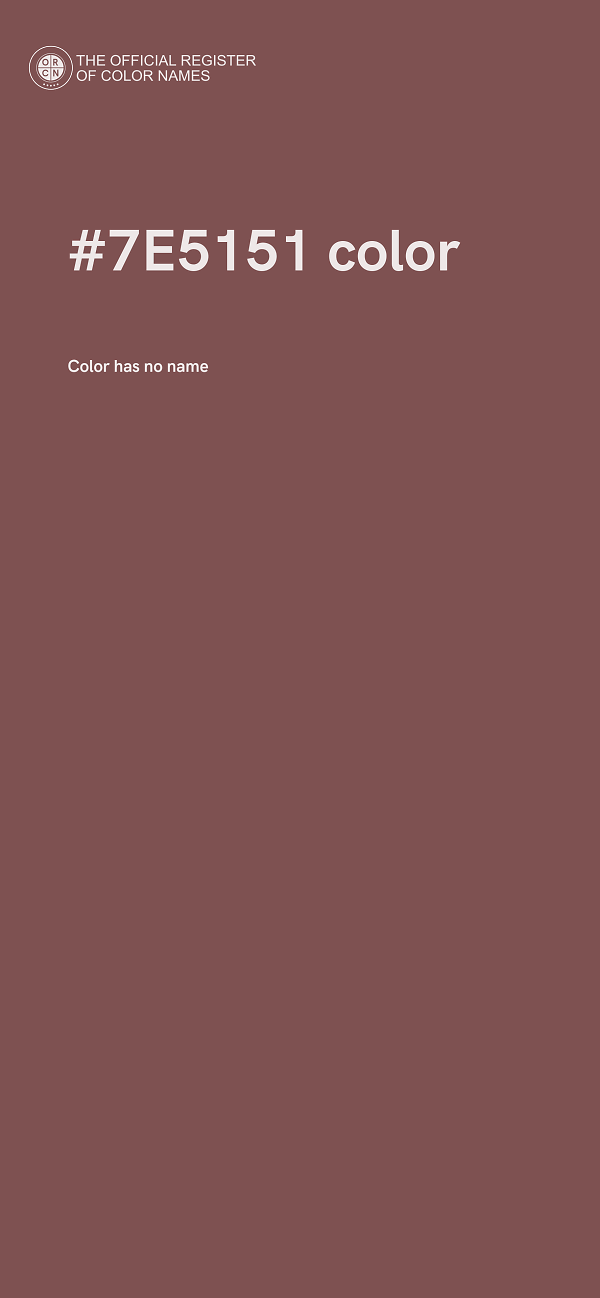 #7E5151 color image