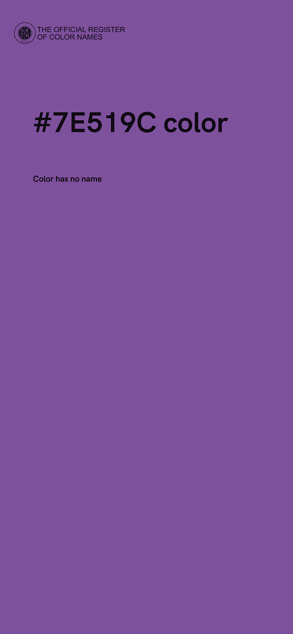 #7E519C color image