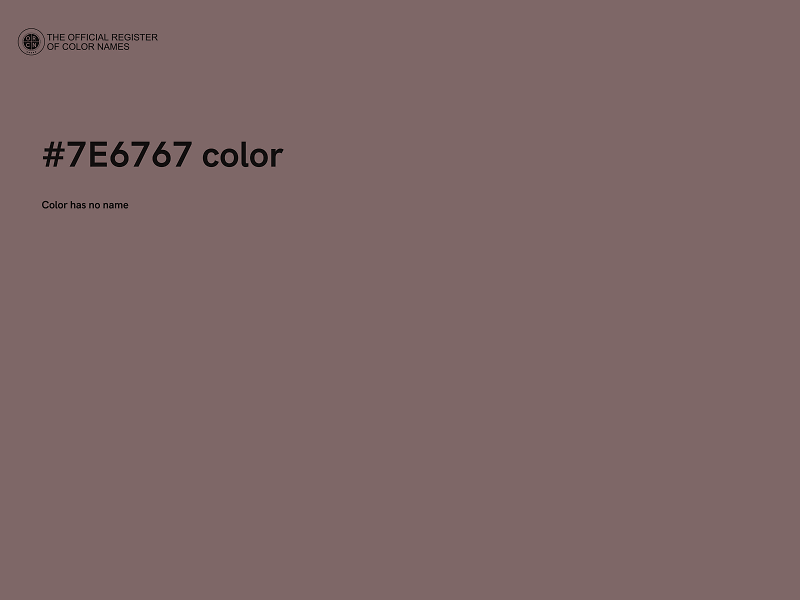 #7E6767 color image