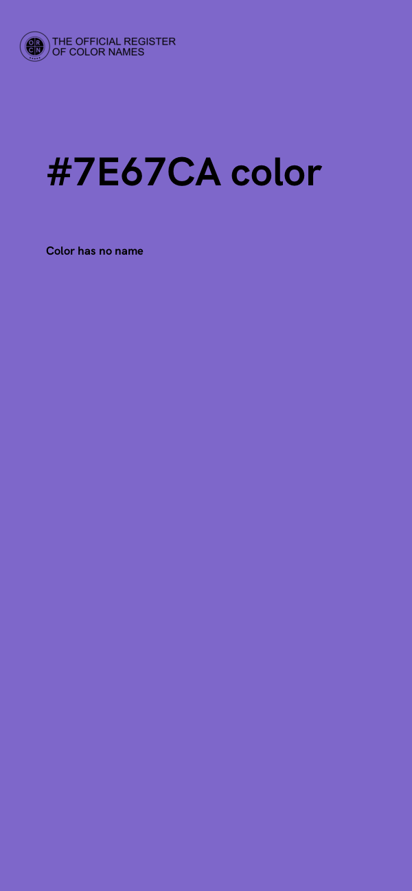 #7E67CA color image