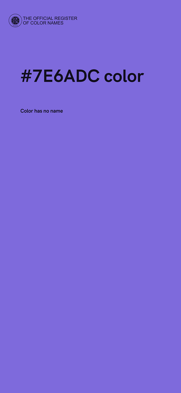 #7E6ADC color image