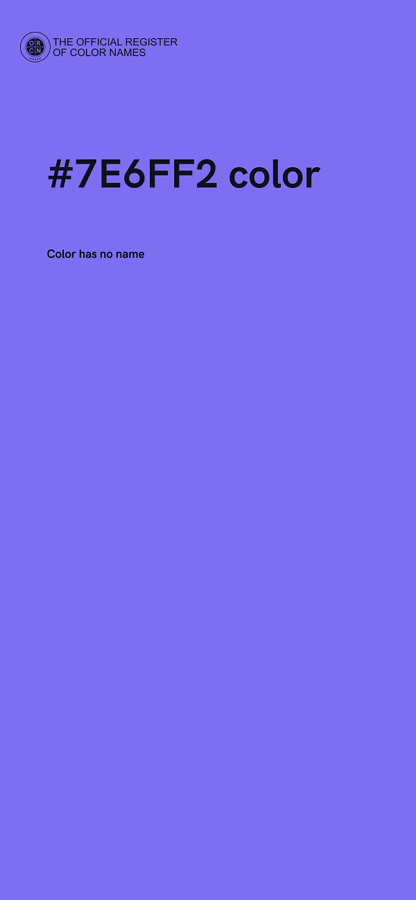 #7E6FF2 color image