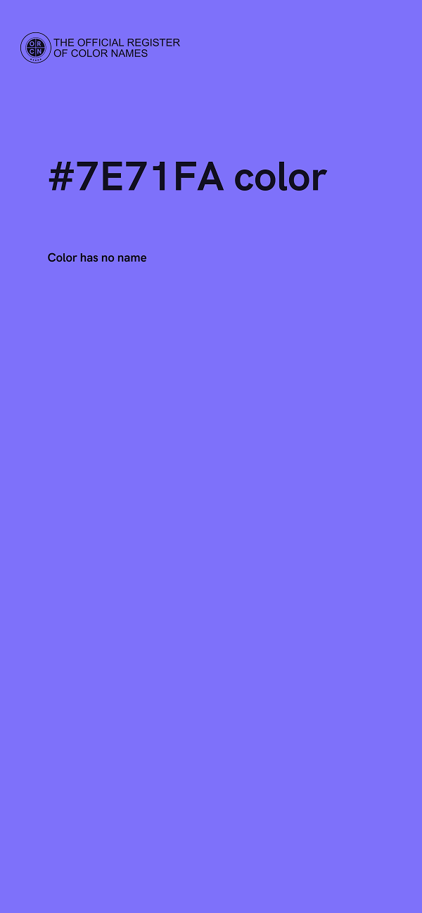 #7E71FA color image