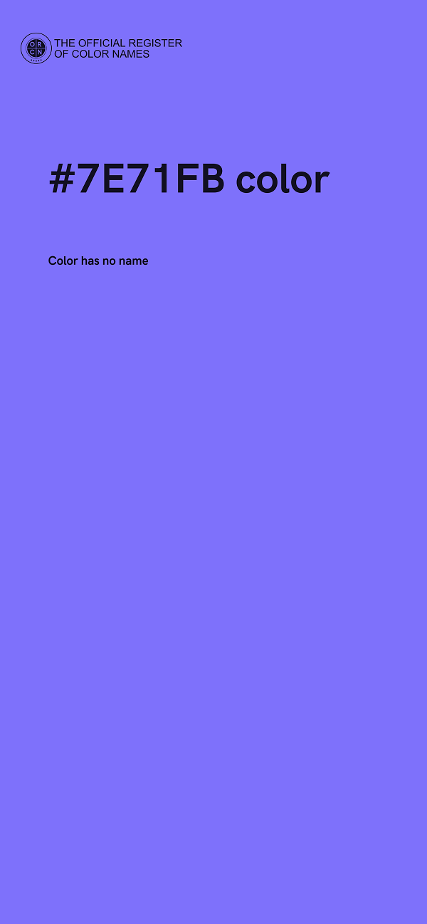 #7E71FB color image