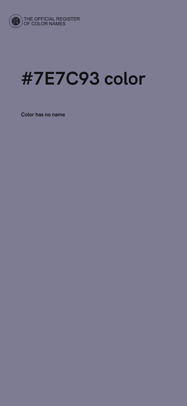 #7E7C93 color image