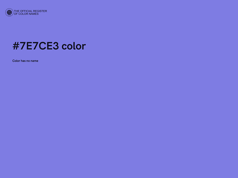 #7E7CE3 color image