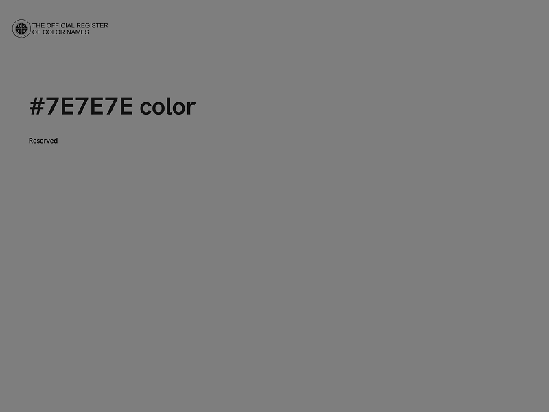 #7E7E7E color image