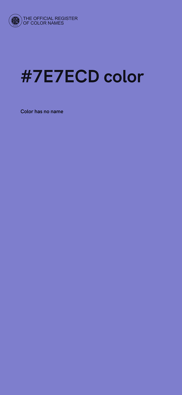 #7E7ECD color image