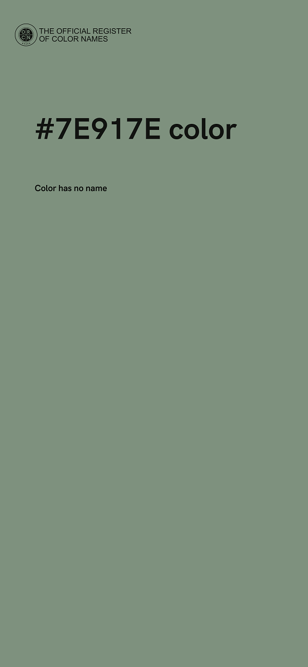 #7E917E color image