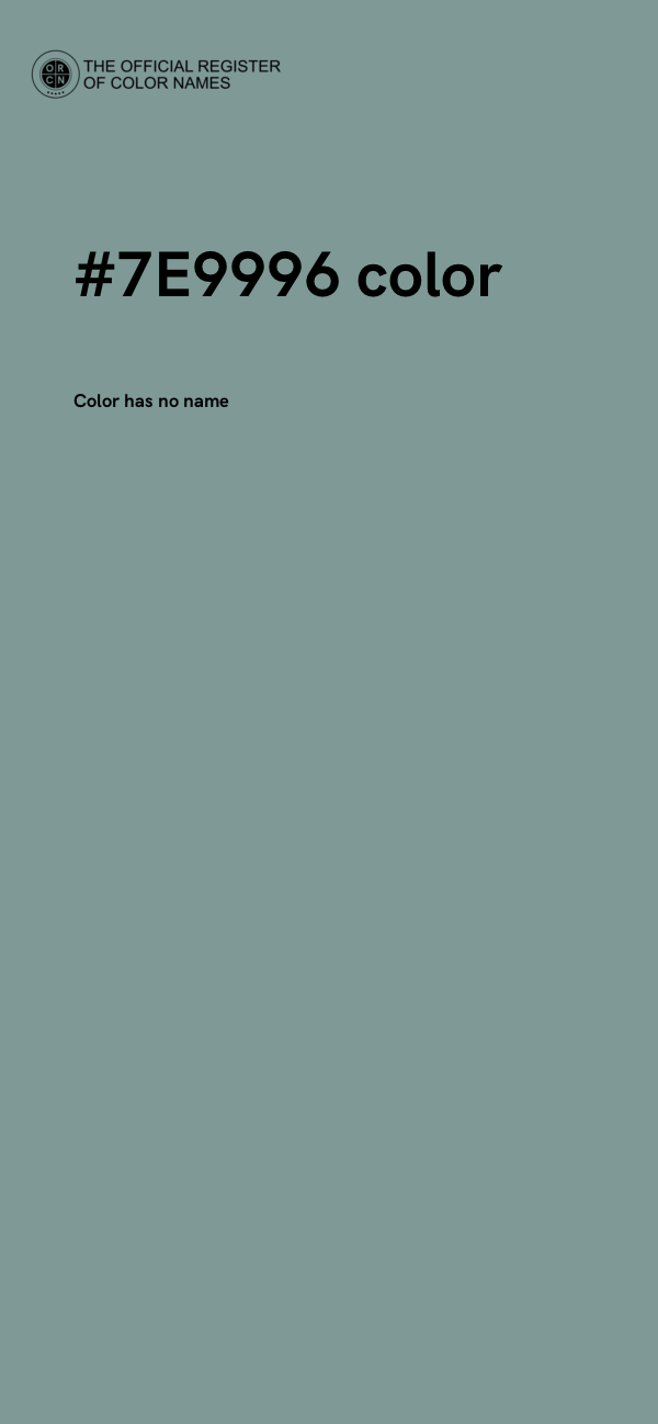 #7E9996 color image
