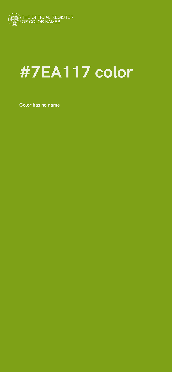 #7EA117 color image