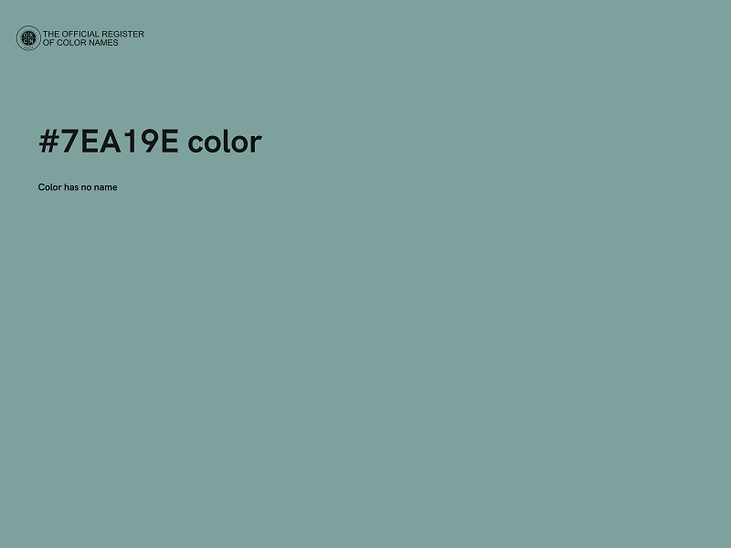 #7EA19E color image