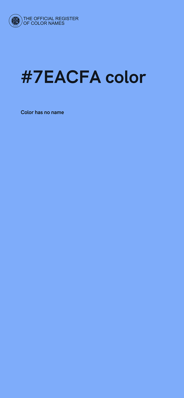 #7EACFA color image