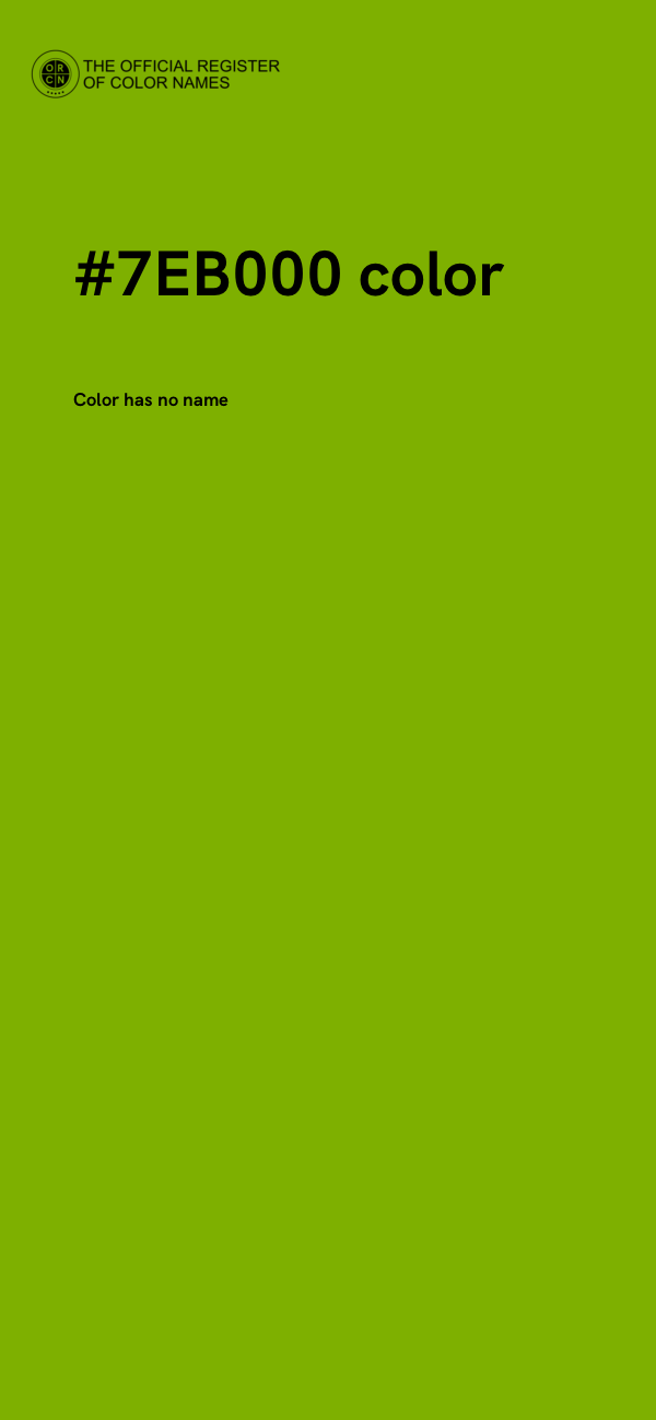 #7EB000 color image