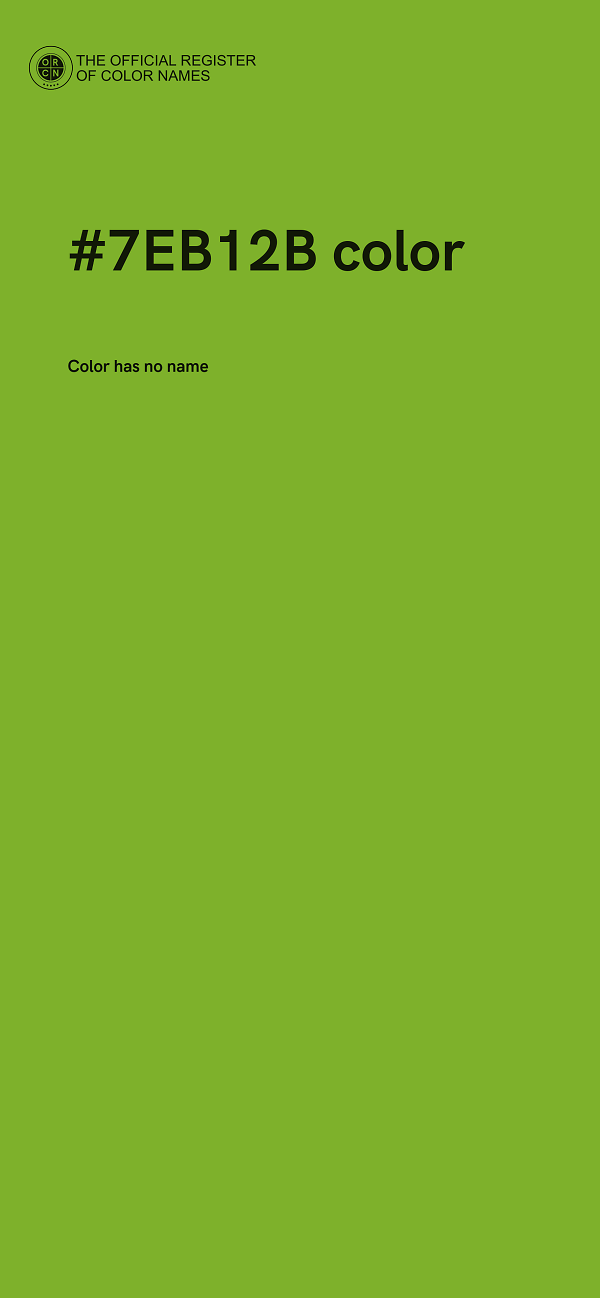 #7EB12B color image