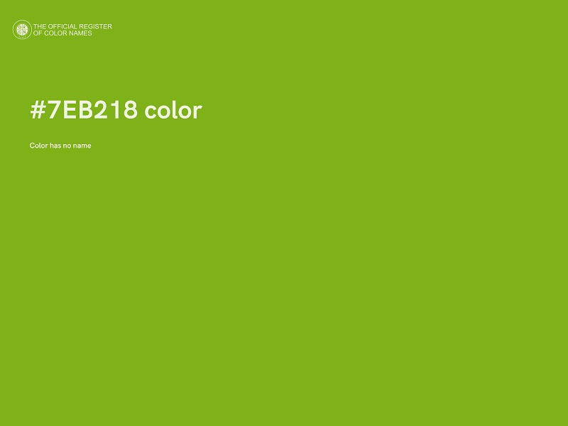 #7EB218 color image