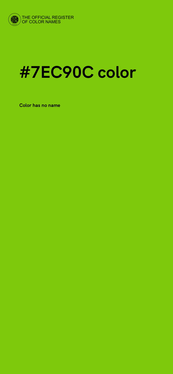 #7EC90C color image