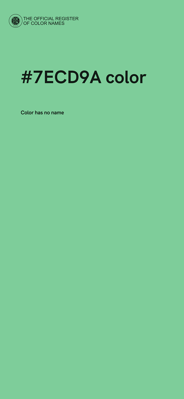 #7ECD9A color image