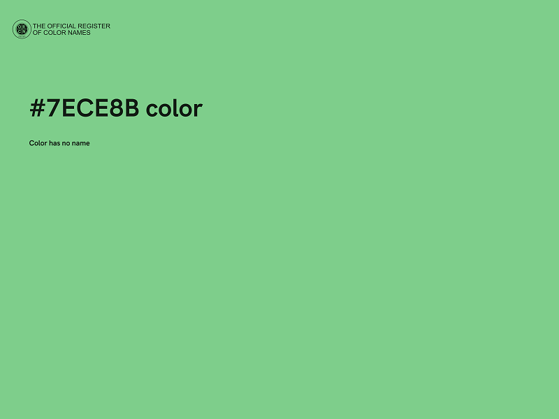 #7ECE8B color image