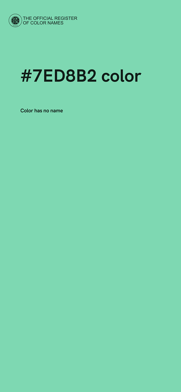 #7ED8B2 color image
