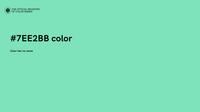 #7EE2BB color image