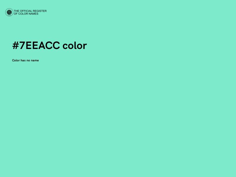 #7EEACC color image