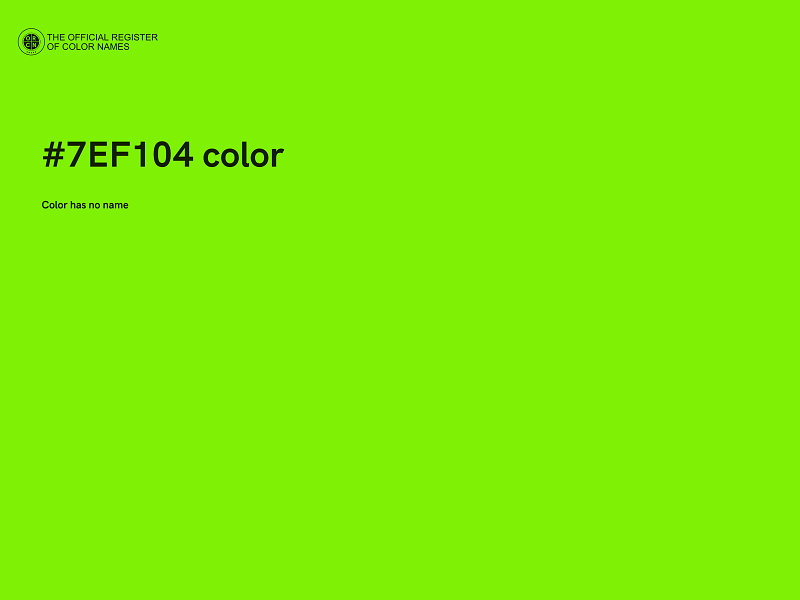 #7EF104 color image