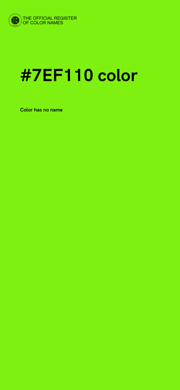 #7EF110 color image