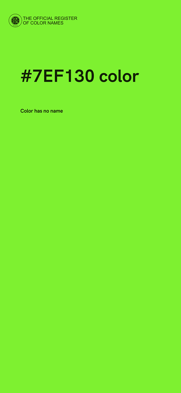 #7EF130 color image