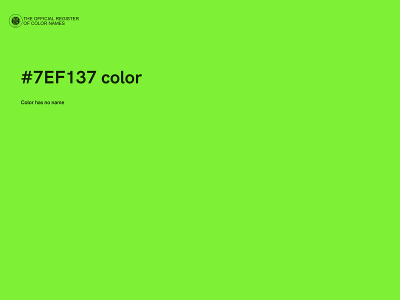 #7EF137 color image