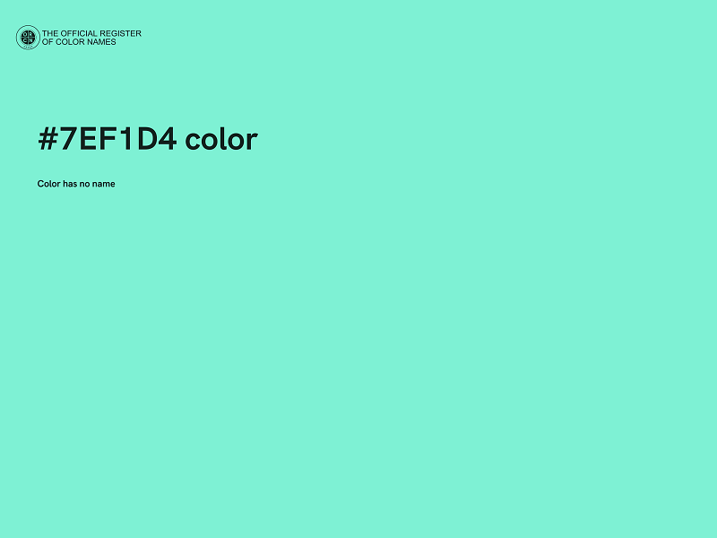 #7EF1D4 color image