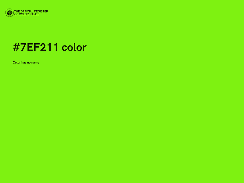 #7EF211 color image