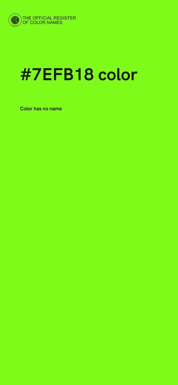 #7EFB18 color image