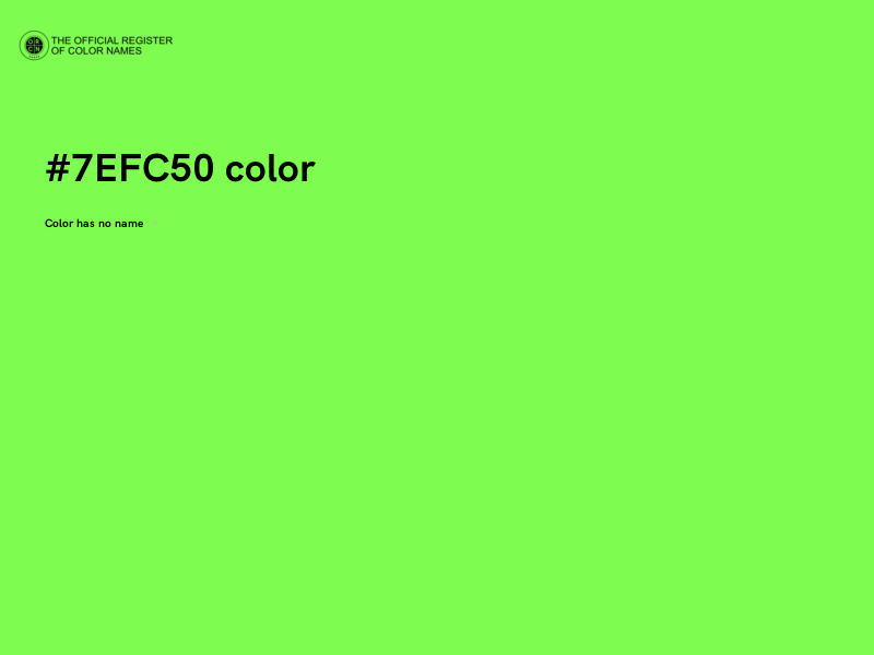 #7EFC50 color image