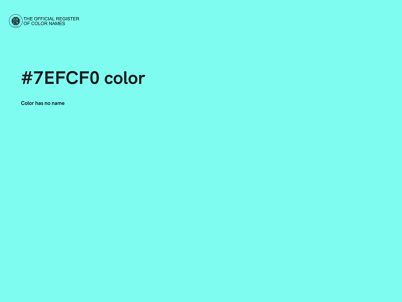 #7EFCF0 color image