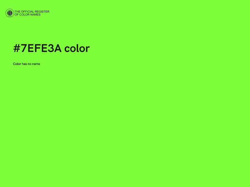 #7EFE3A color image