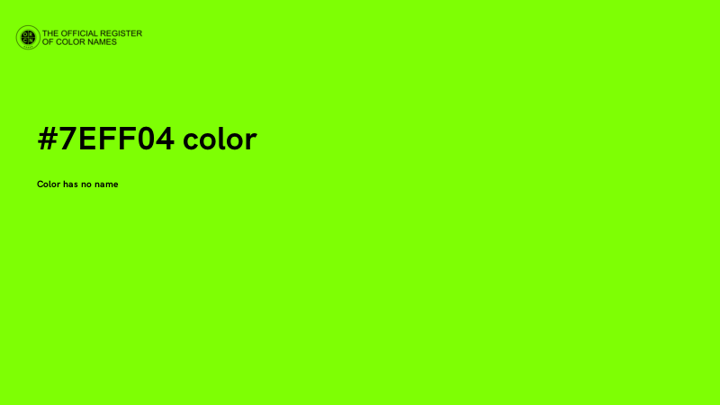 #7EFF04 color image
