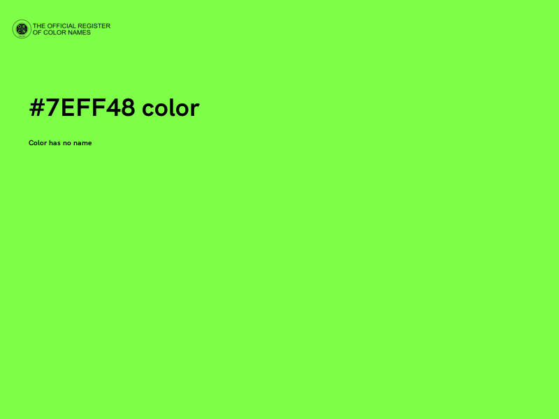 #7EFF48 color image
