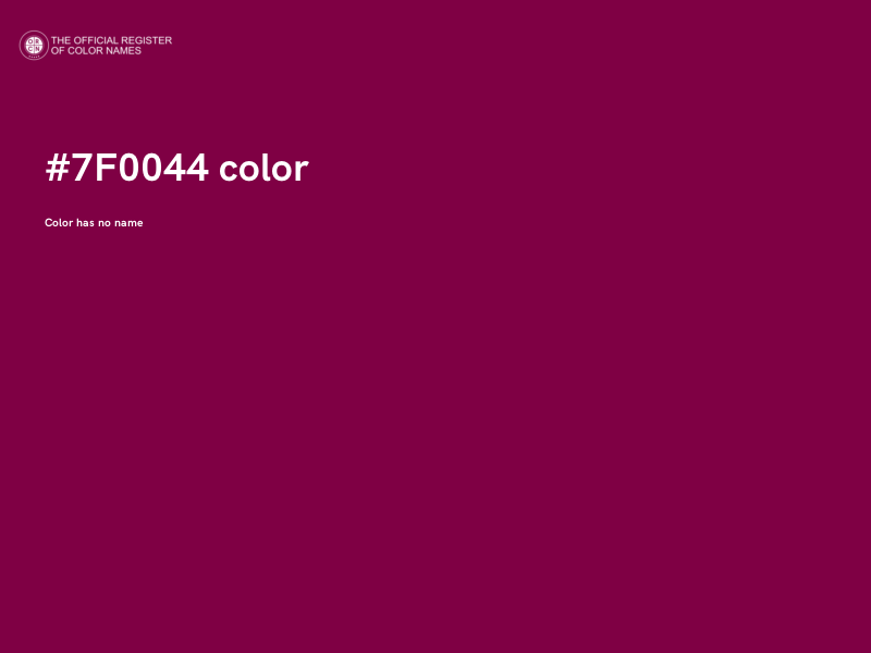 #7F0044 color image