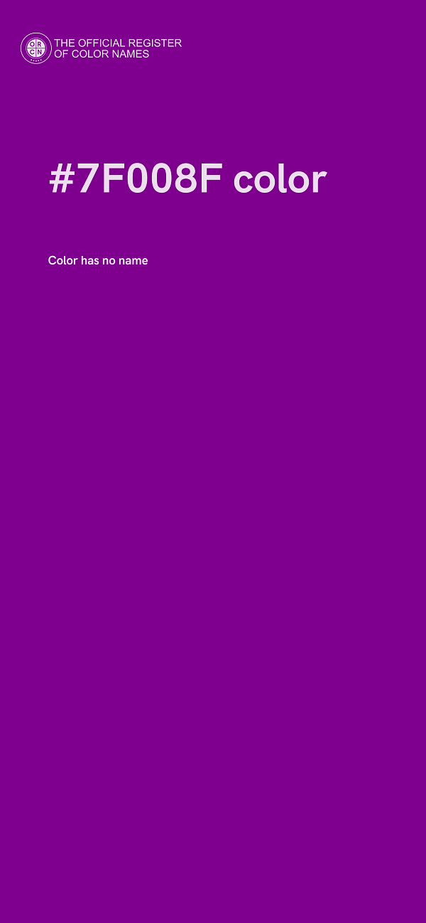 #7F008F color image