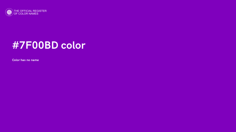 #7F00BD color image