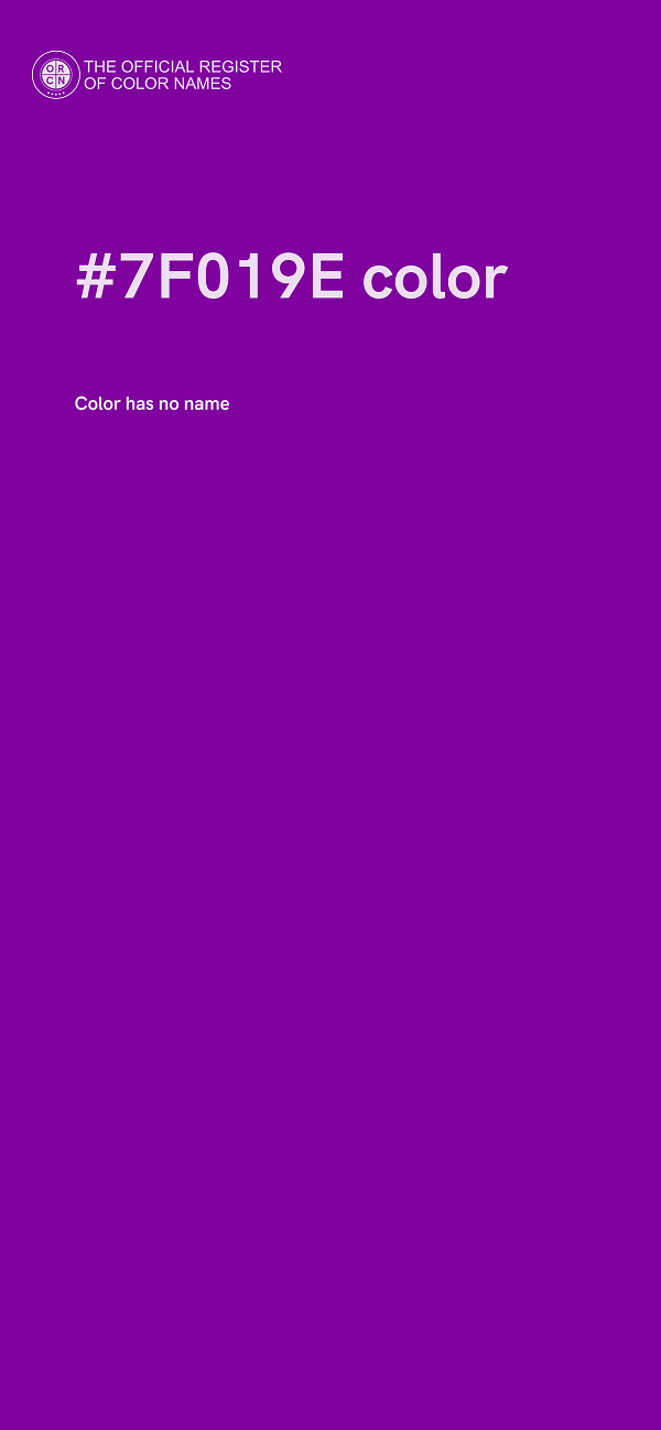 #7F019E color image