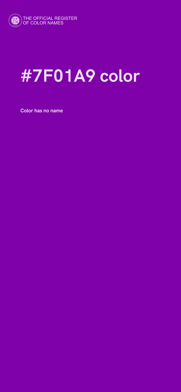 #7F01A9 color image