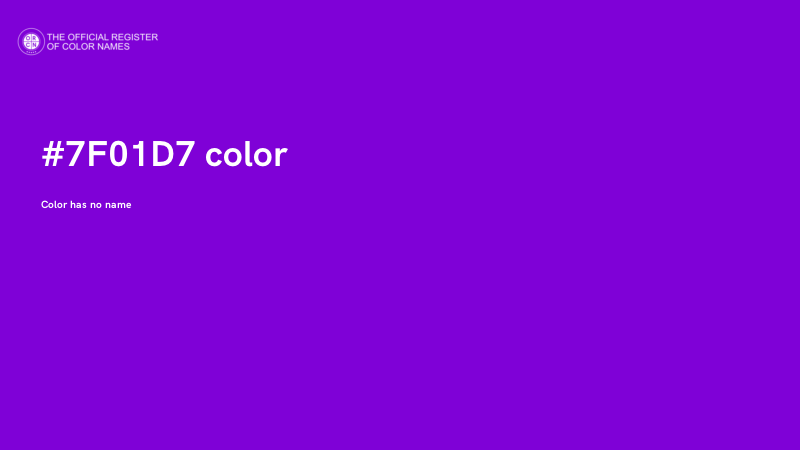 #7F01D7 color image