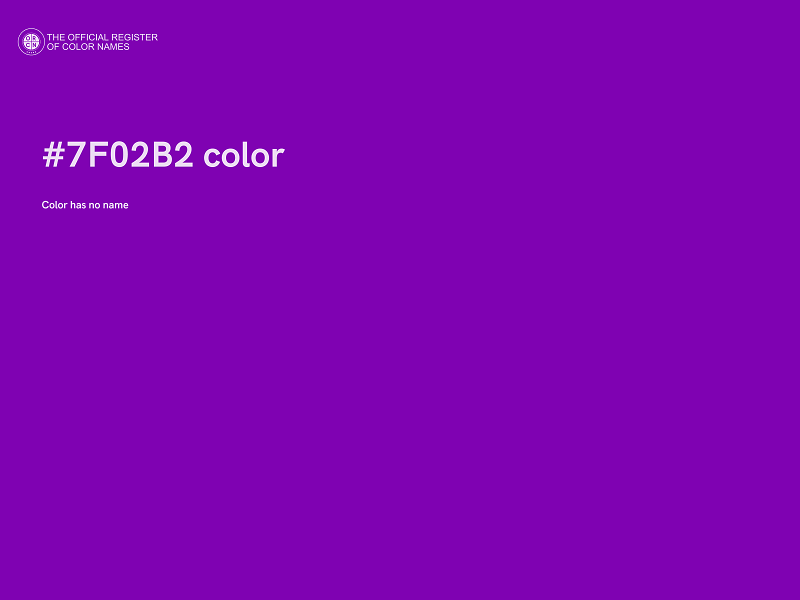 #7F02B2 color image