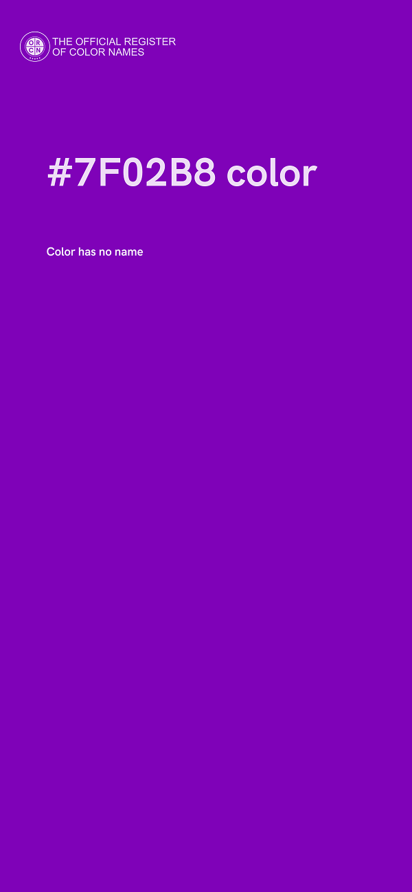 #7F02B8 color image