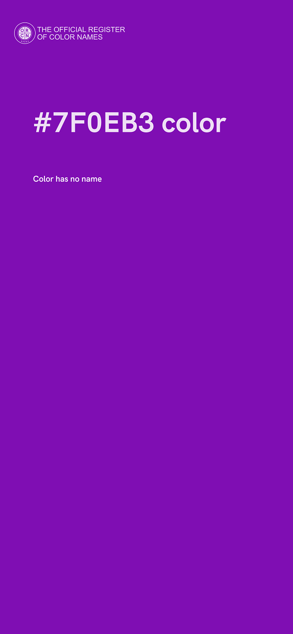 #7F0EB3 color image